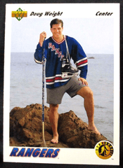 1991-92 Upper Deck Doug Weight #444 Rookie New York Rangers RC